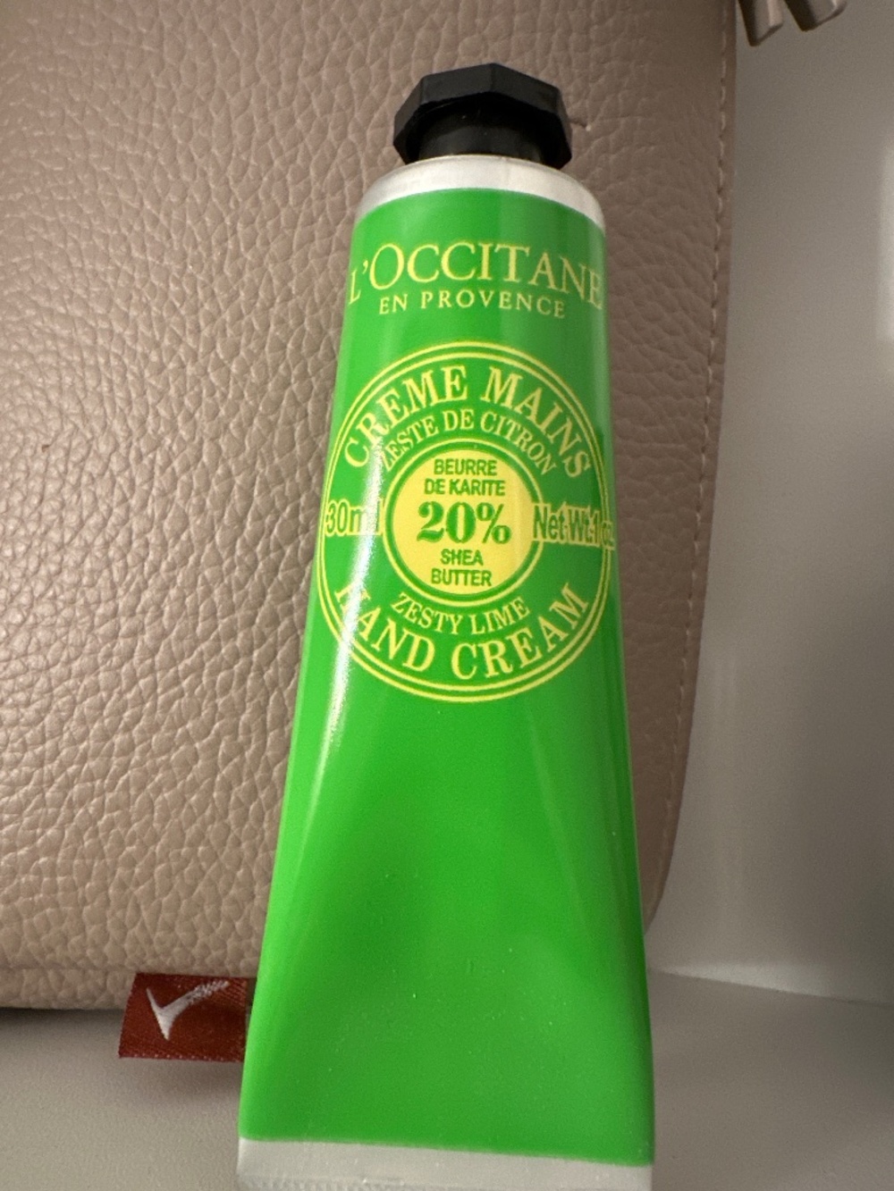 L'Occitane Zesty Lime Shea Butter Hand Cream 30ml